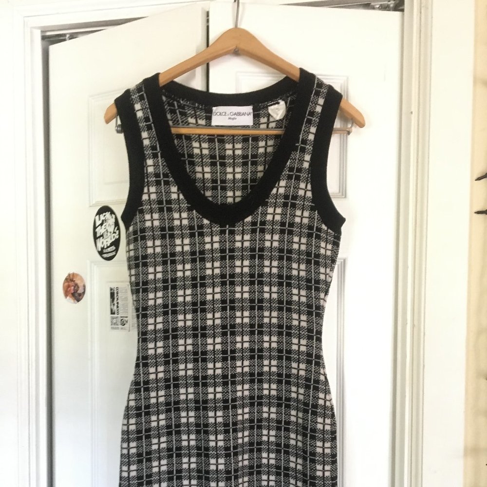 Dolce & Gabbana Wool Sweater Dress